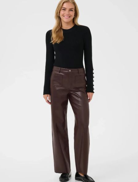 KAmikka faux leather pants