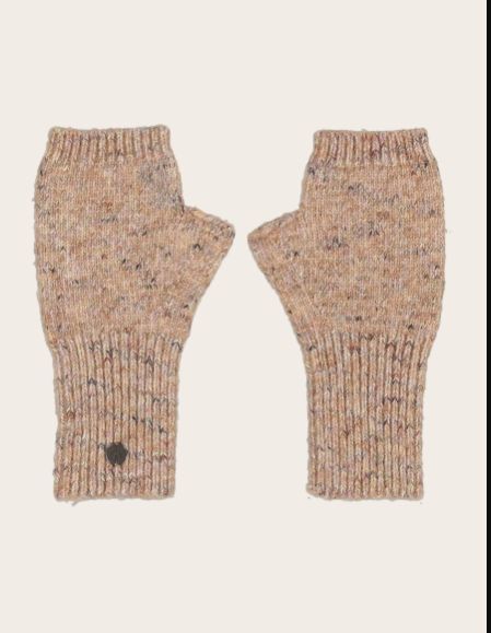 Knit Hand Warmers with Glitter