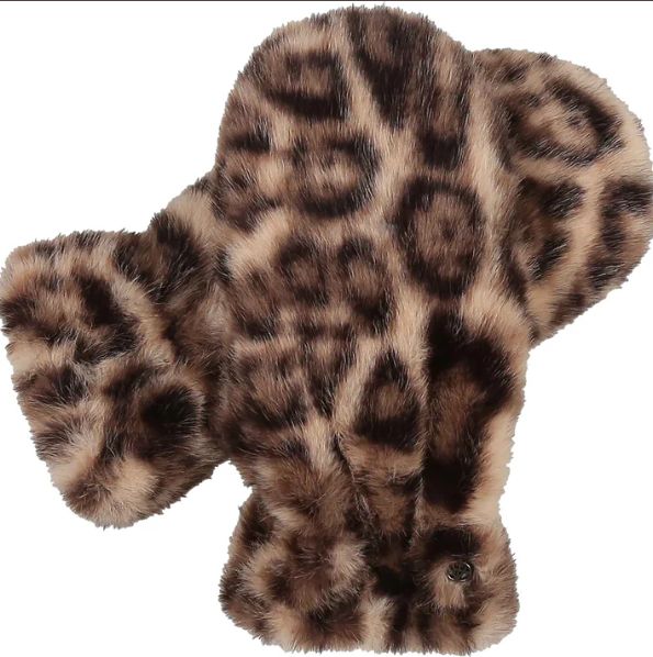 Faux Animal fur Glittens (mittens with interior gloves)