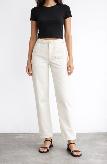 Alabama jean in ecru