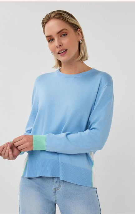 Sporty Stripe Sweater