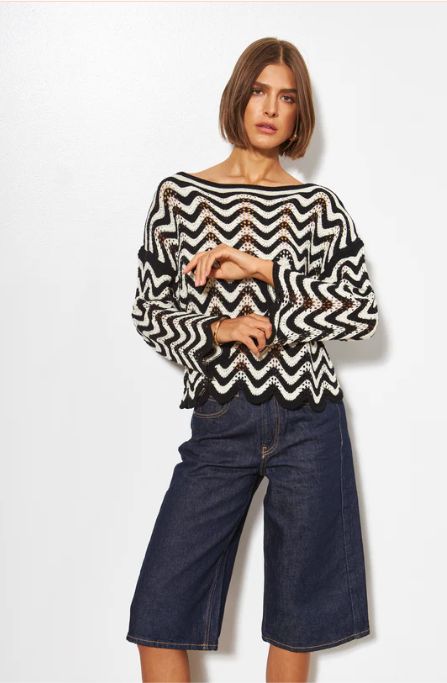 Aurelia Wave Sweater