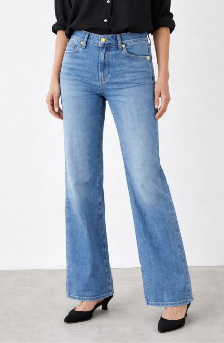 Kelli Astor blue Wide Leg Denim