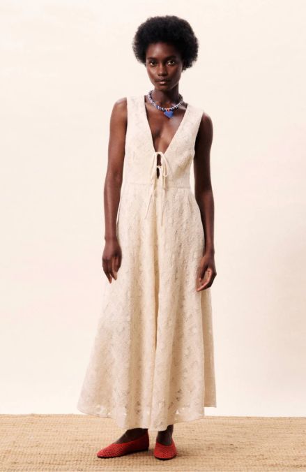 FLORIPA Embroidered Dress