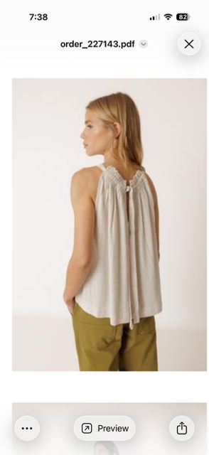 Embroidered Style Halter Top