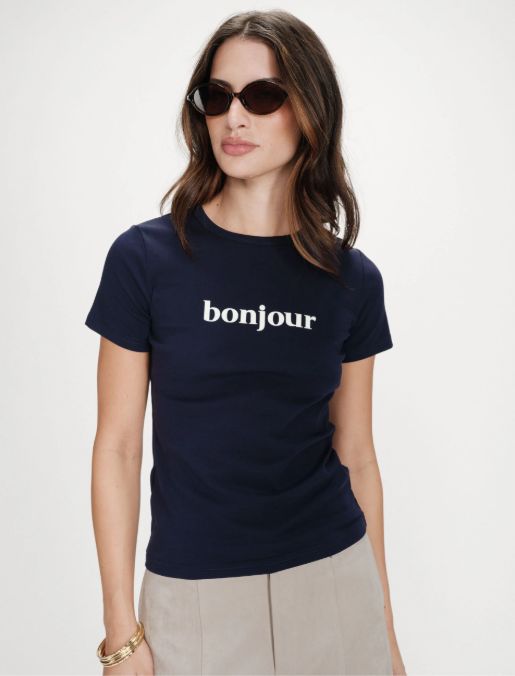Vigee Bonjour  Tee