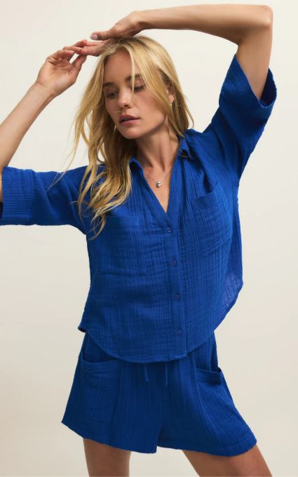 Helena Cotton Gauze shirt