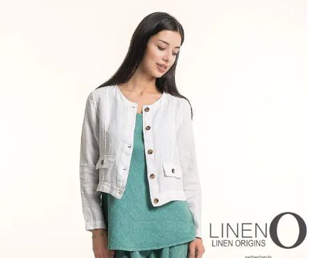 French Linen Bolero Jacket