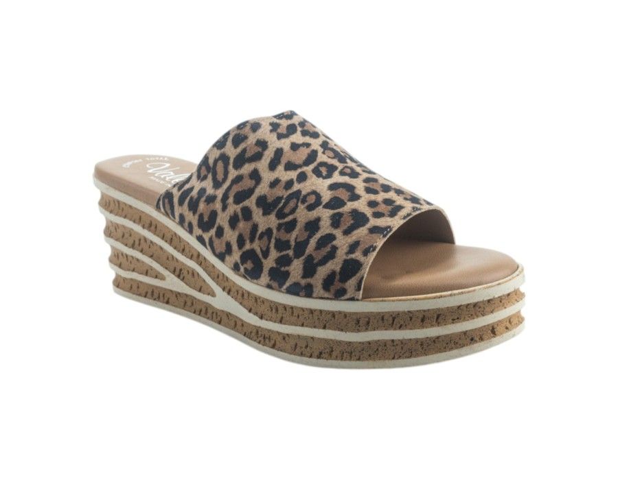 VALERIA Leopard Slide