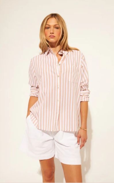 Julio Cotton Striped Shirt