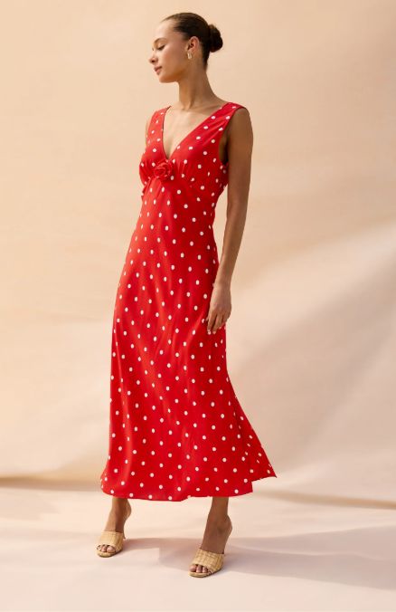 Terena Polka Dot Dress