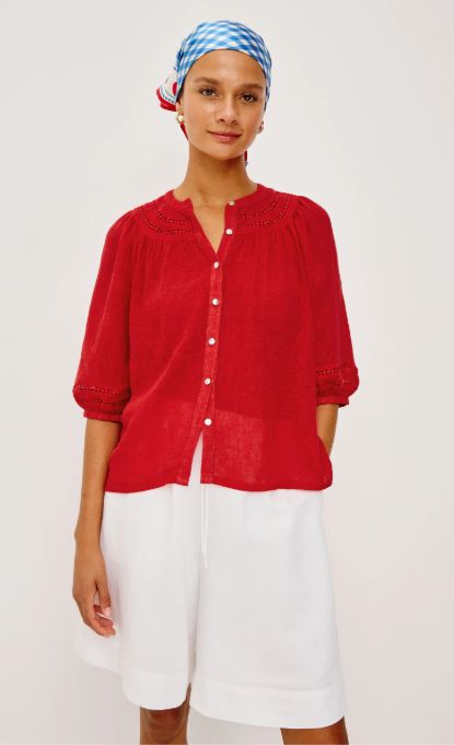 Theia Linen Shirt