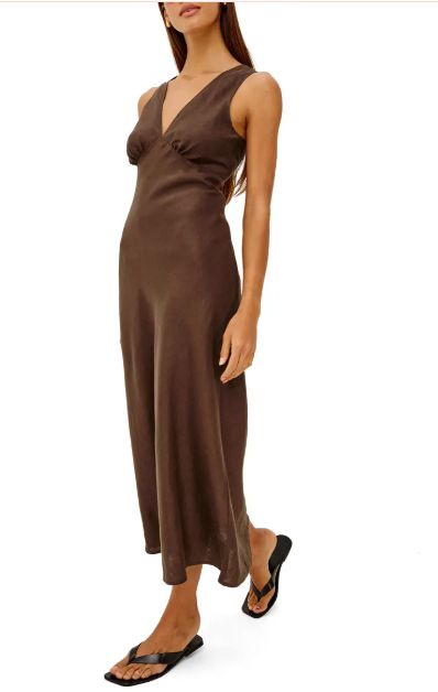 AVIANNA LINEN DRESS