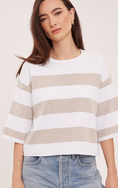 Amina Striped Sweater