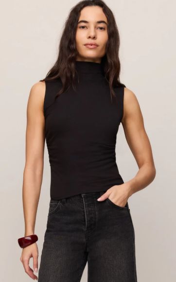 SILVA Mock Neck Top