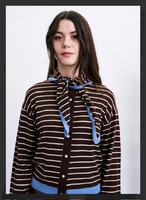 KASTRO SET (cardigan and scarf)