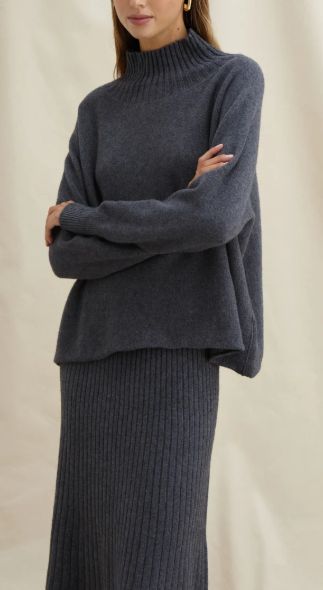 ALMA Sweater (anthracite)