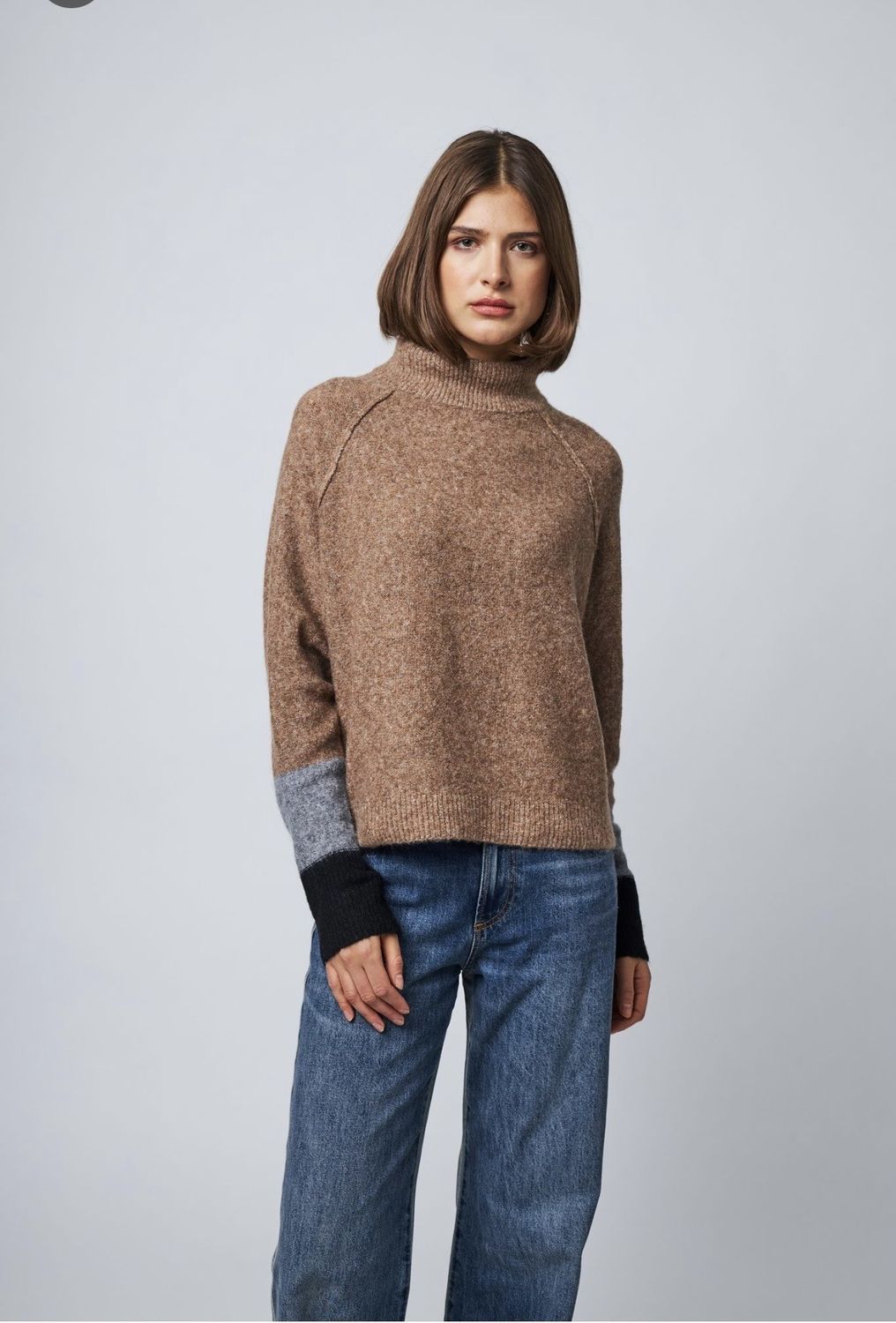 Pippa Contrast Trim Sweater