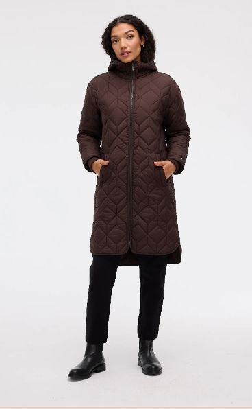 Juno Quilt Hooded Coat