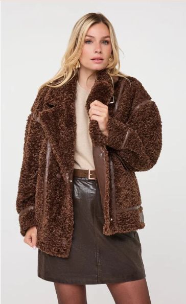 Faux Shearling Jacket