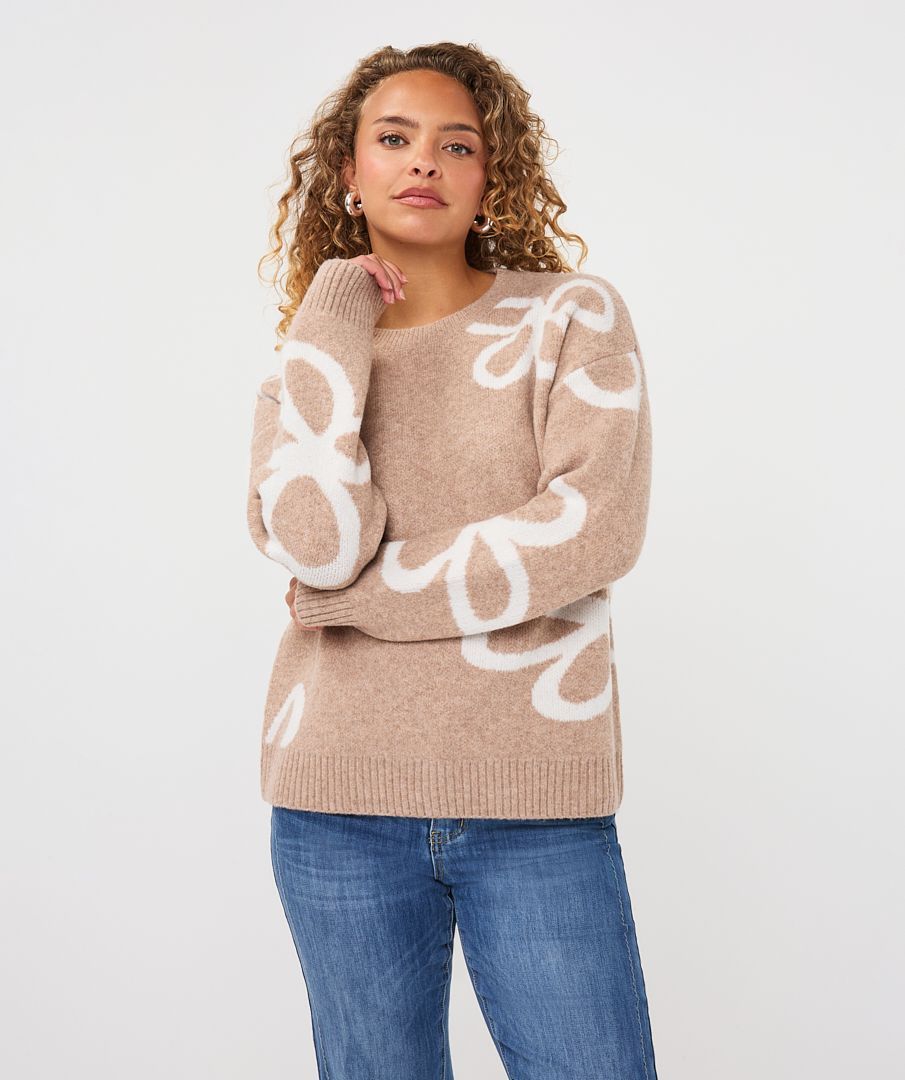 Intarsia sweater
