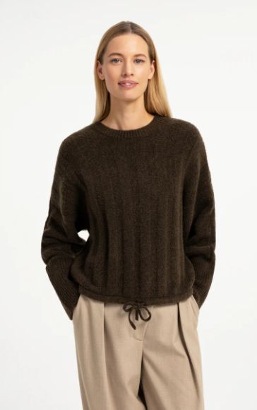 Drawcord waist Sweater