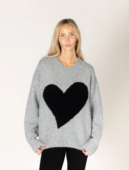 Athena Heart Sweater
