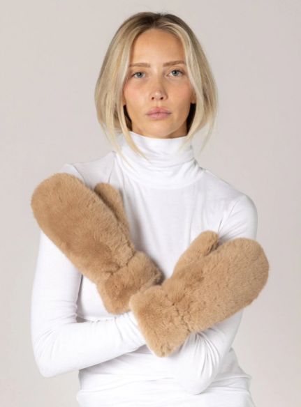 PLUSH (Faux Fur ) Mitts
