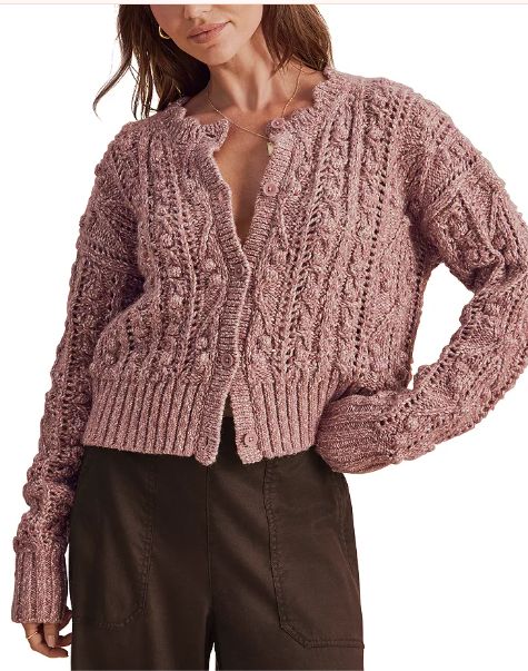 HARTFORD BOBBLE CARDIGAN