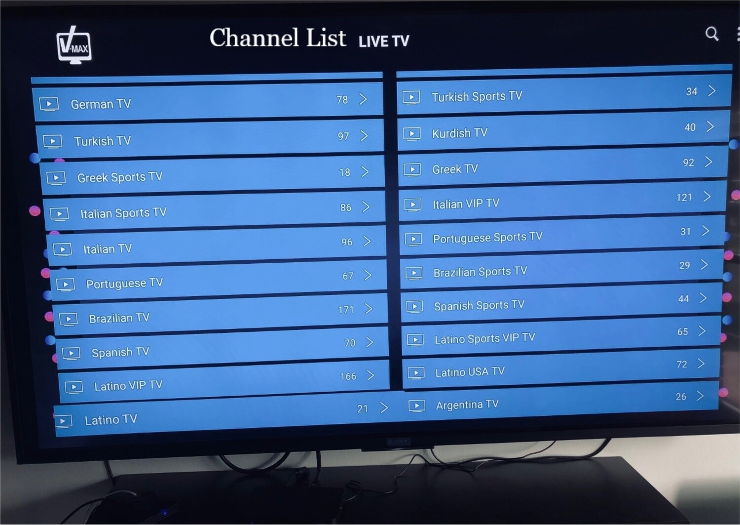 only Subscription 1 year  Arabic - USA - global channels with test 48 HRS