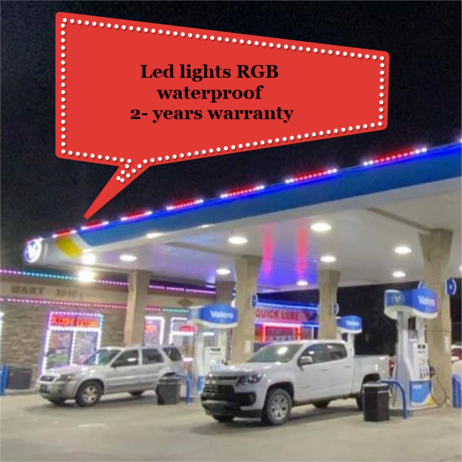 Led lights RGB waterproof