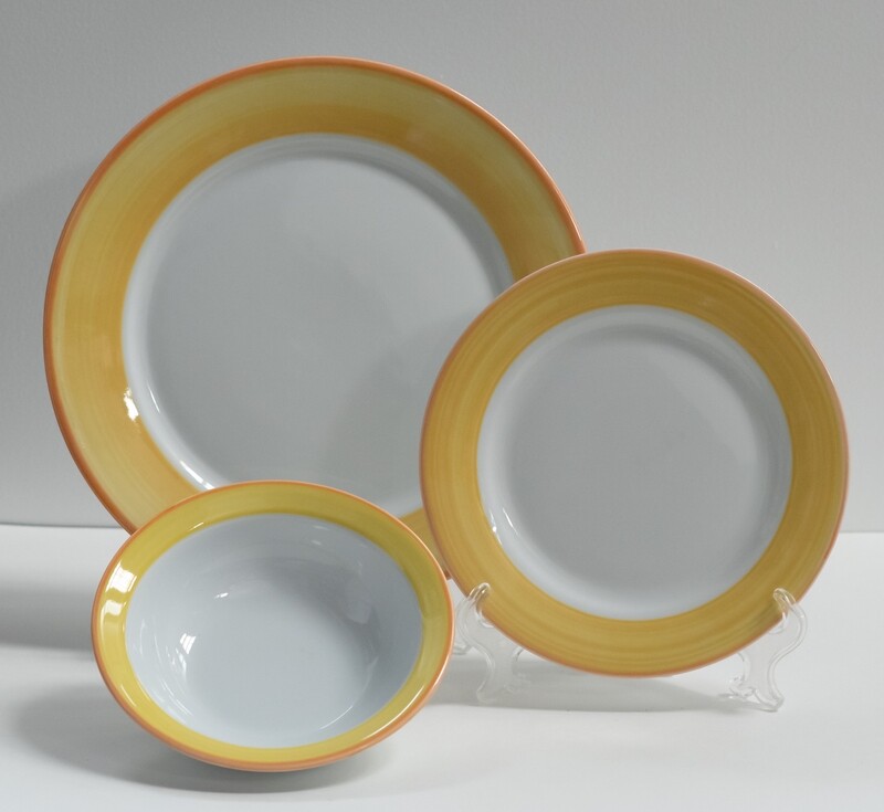 Set de 4 Puestos Calypso Amarillo Set de 4 Puestos Calypso Amarillo