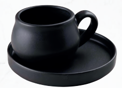Set Taza 9 oz. y Platillo 6 Set Taza 9 oz. y Platillo 6" Rustic Cosmos Pluto