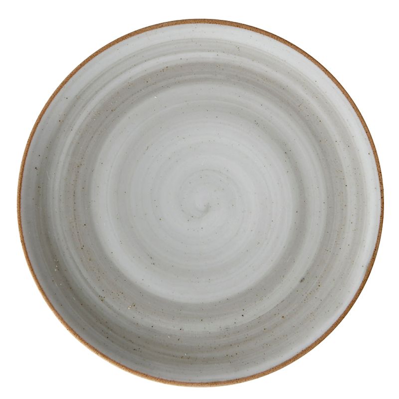 Plato Redondo 11" Artisan Gris