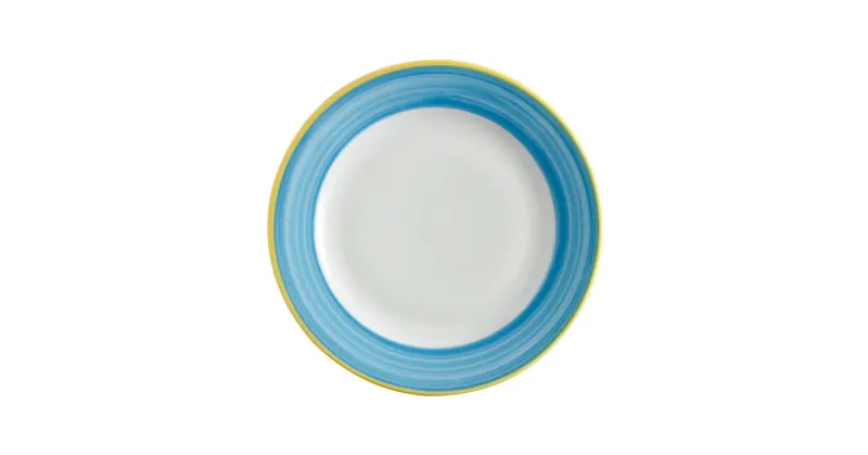 Plato Redondo 10" Calypso Azul