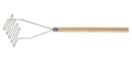 Wooden Hanlde Potato Mashers. 4 1/2" Square