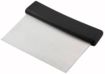 Stainless Steel Dough Scrapers, Plastic Handle 6" x 3"