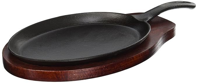 Cast-Iron Fajita Server, 2-pcs Set