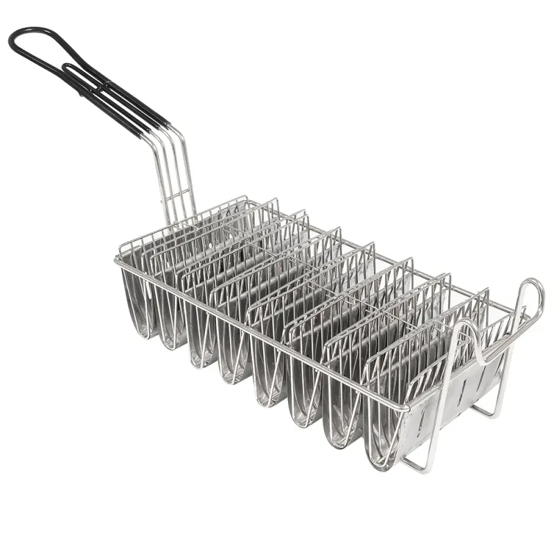 Taco Fry Basket, Eight 6" Taco Shells Each