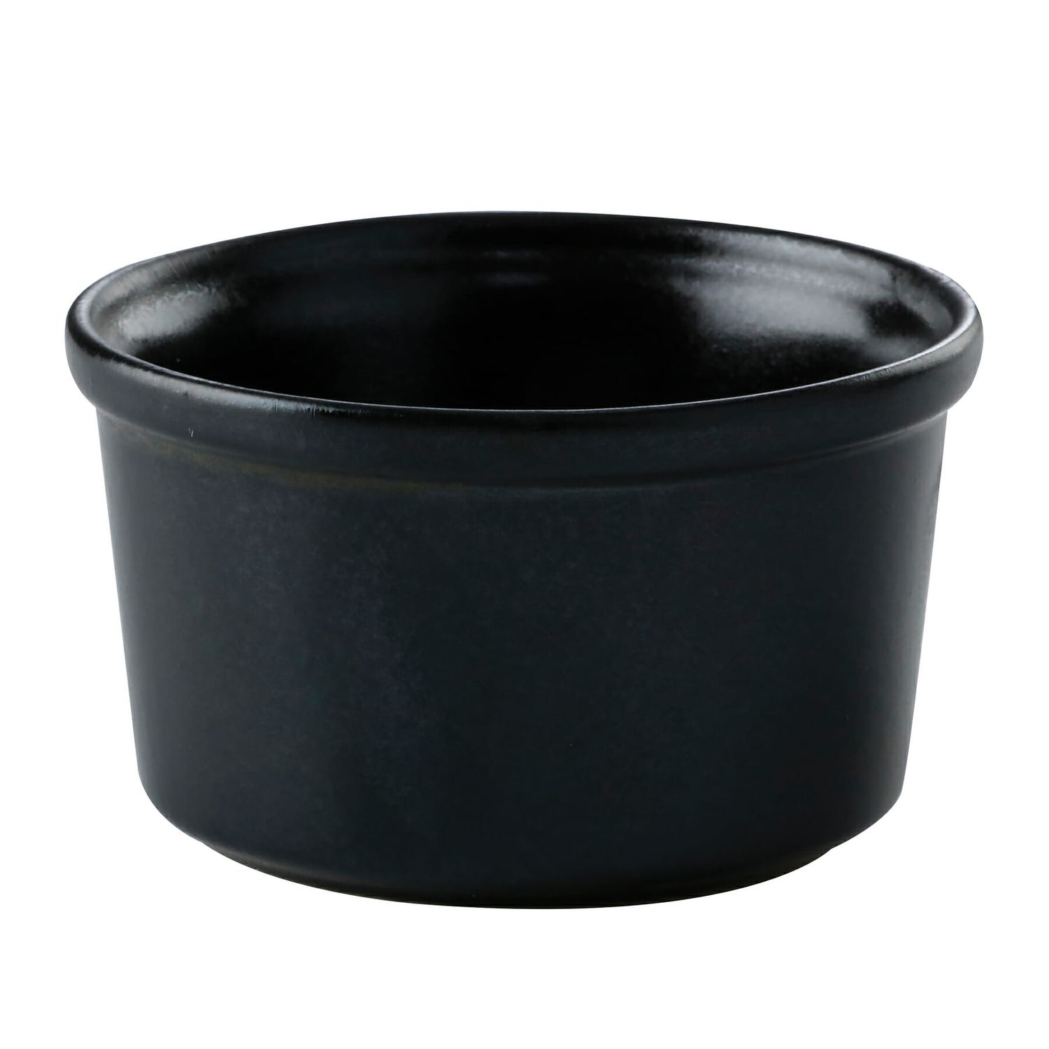 Medium Ramekin 6.4 oz. Pluto (Black) 24/ caja
