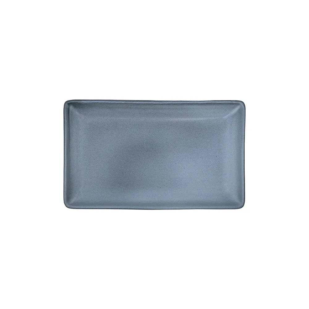 Charola Rectangular Denali Gris Mate 10in x 6in (12/case)