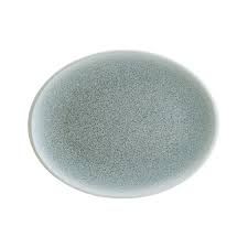Luca Ocean Blue 9.8in Oval Plate (12/case)