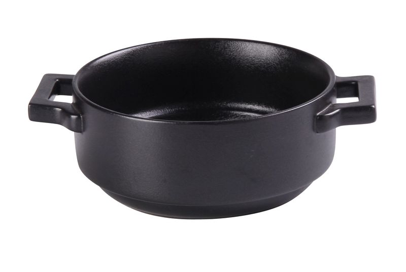 7 1/2in x 5 3/4in Round Bake Plate with Handle 20 oz. (12/case)