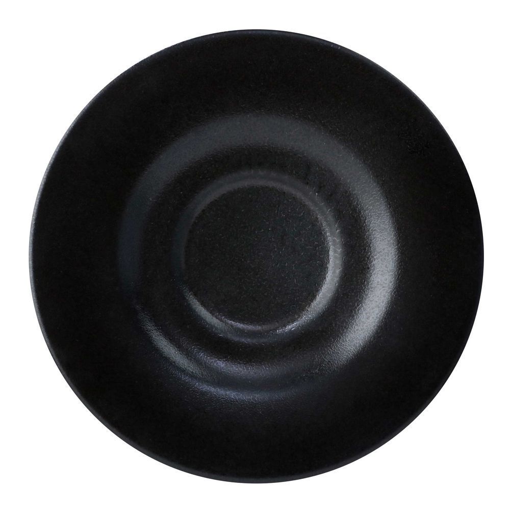 Coffee Saucer 5in Pluto (Black) (24/case)