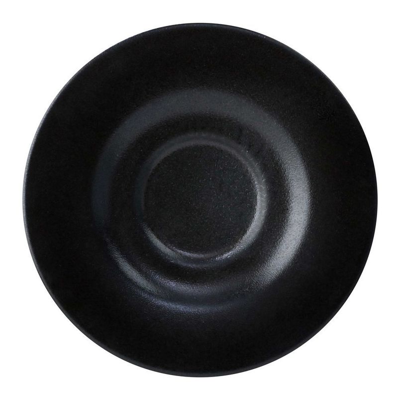 Coffee Saucer 5in Pluto (Black) (24/case)