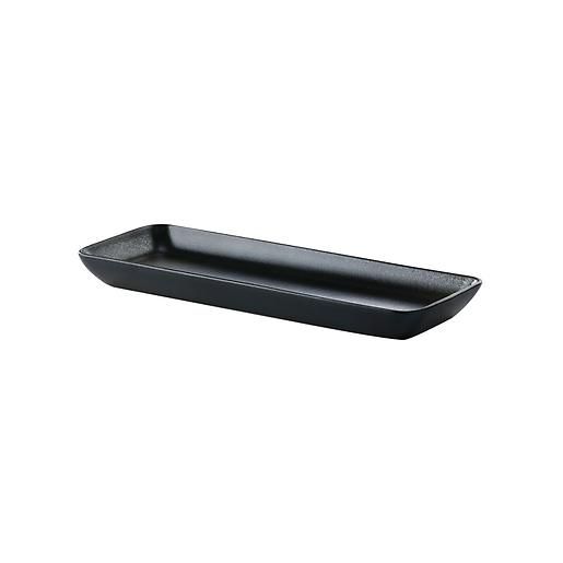 Bandeja Rectangular 14 1/6in x 5 1/2in Pluto (12/caja)