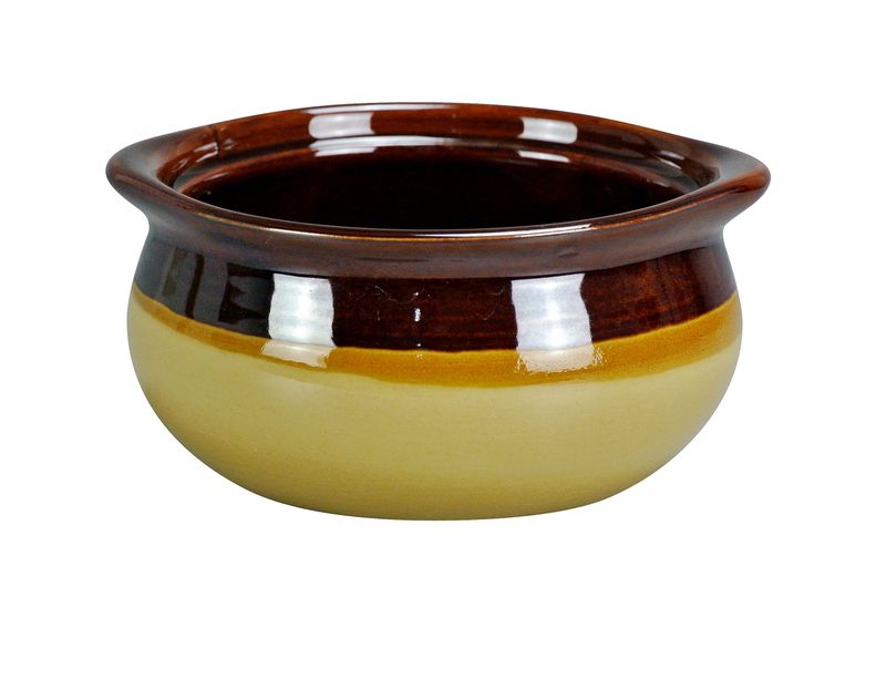 Onion Soup Crock 12 oz. (Two-Tone) (24/case)