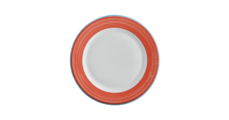 Tea / Bouillon Saucer  Calypso Coral 6 1/4in (24/caja)