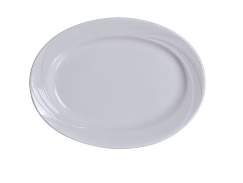 Miami-1 Oval Platter 14 x 10in (12/case)