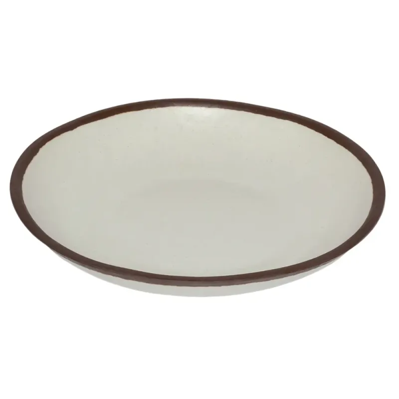 Round Plate 8.3in Cream (24/case)